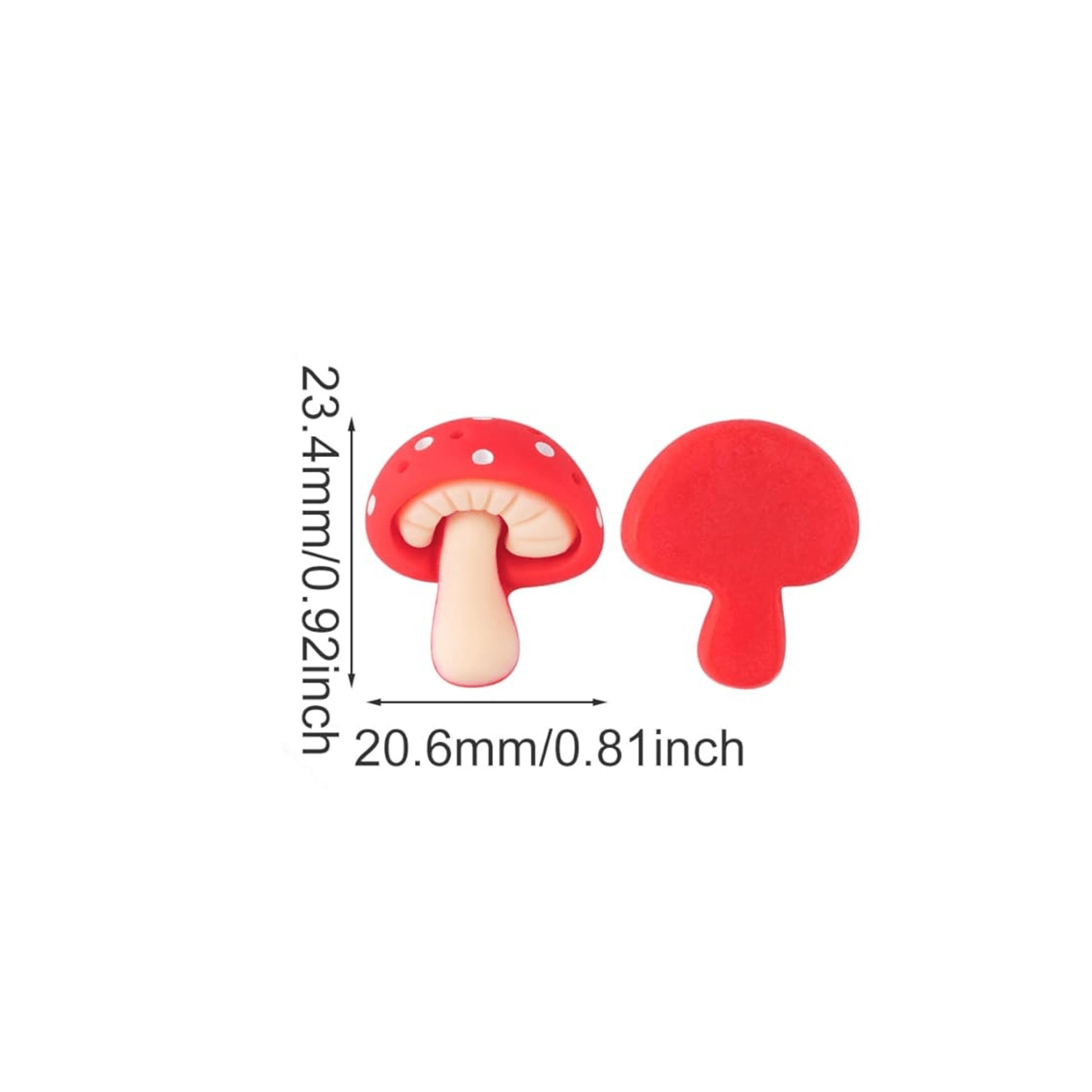 MUSHROOM CABOCHON - CRAFT SUPPLIES