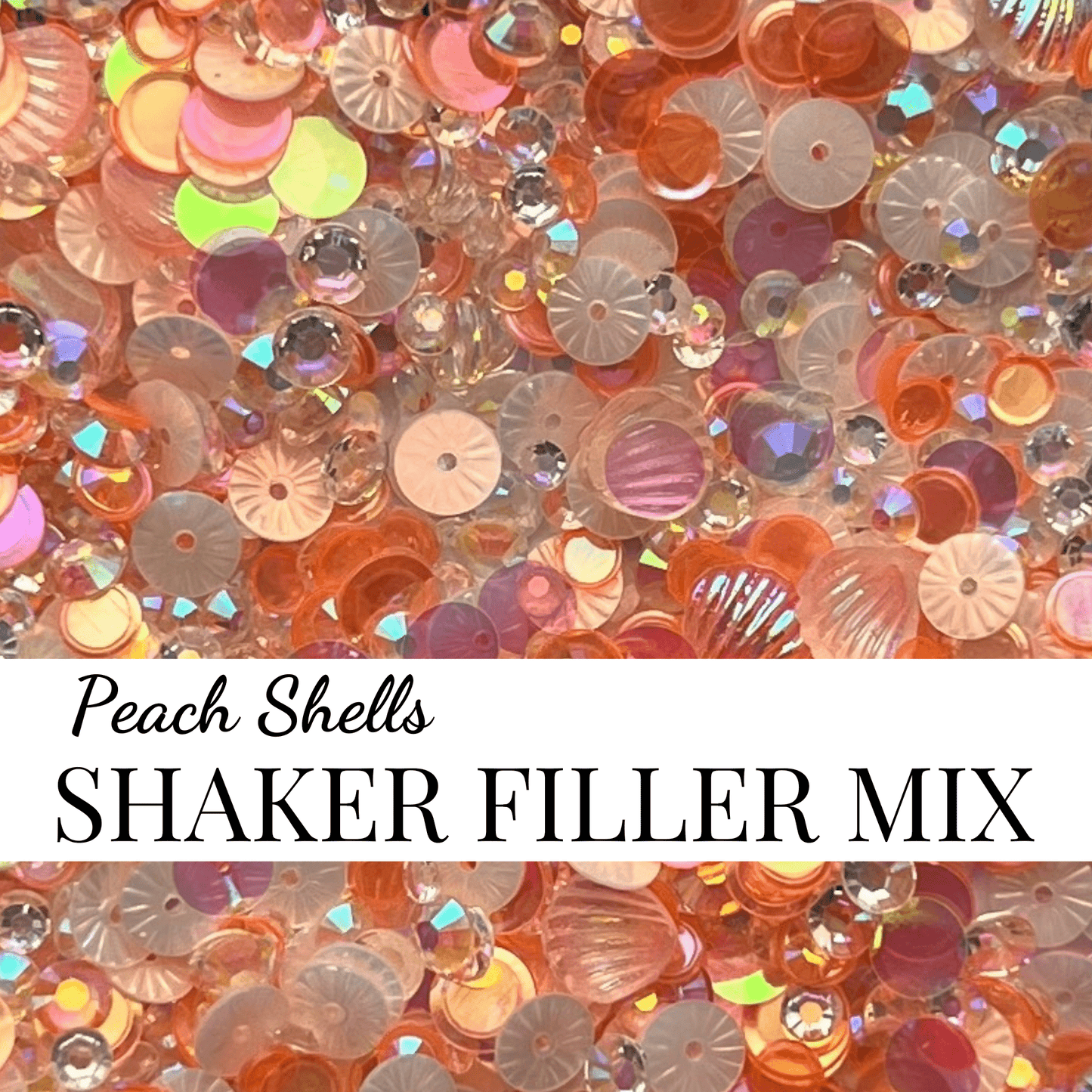 SHAKER FILLER MIX - SHELLS - CABOCHON