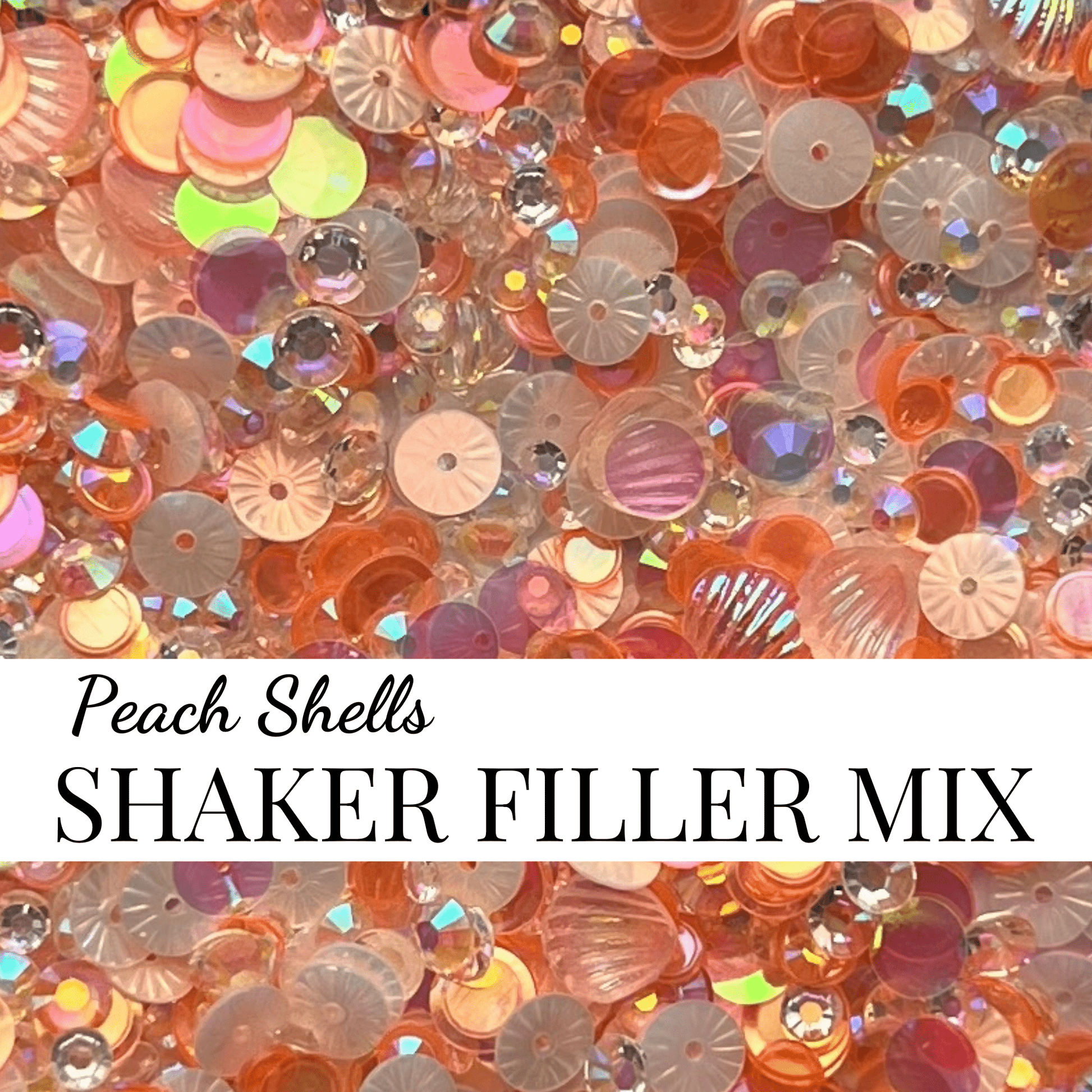SHAKER FILLER MIX - SHELLS - CABOCHON