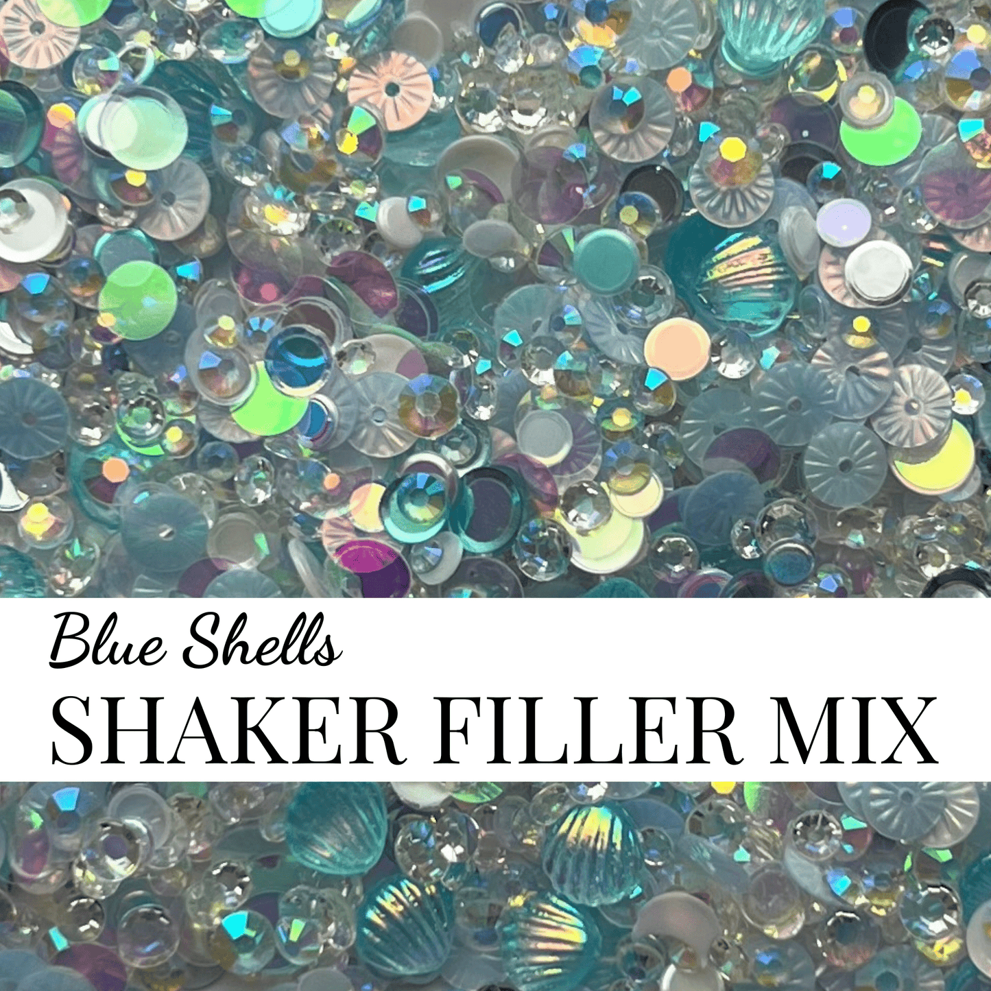SHAKER FILLER MIX - SHELLS - CABOCHON