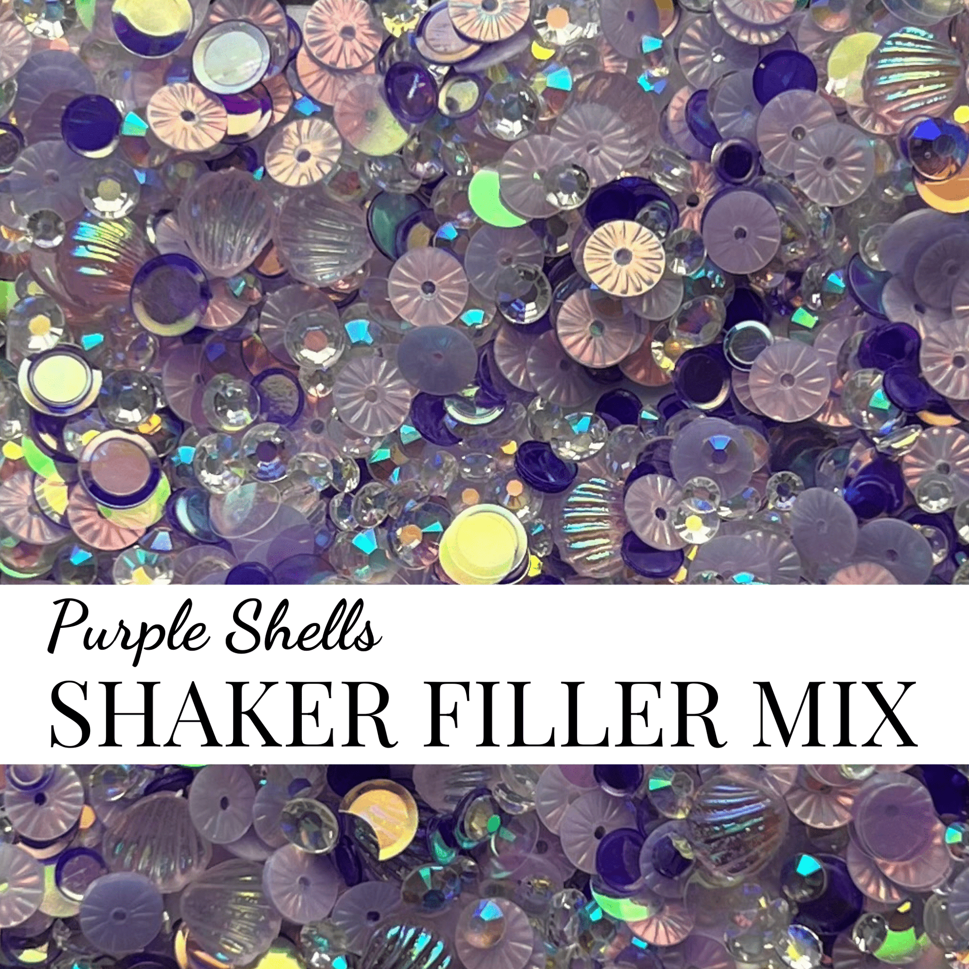SHAKER FILLER MIX - SHELLS - CABOCHON