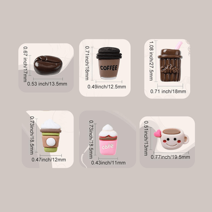 COFFEE CABOCHON - CABOCHON