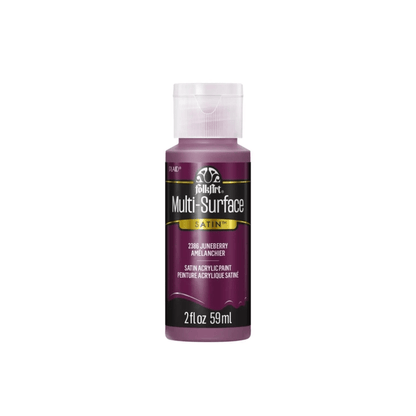 FolkArt ® Multi - Surface Satin Acrylic Paint - 2 oz - NEW