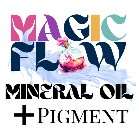 Mineral Oil + Pigment - LAVA LAMP DUP