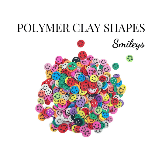 POLYMER CLAY SHAPES - SMILEYS - CLAY