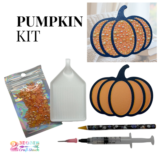 RHINESTONE KIT-PUMPKIN MAGNET - BUNDLE