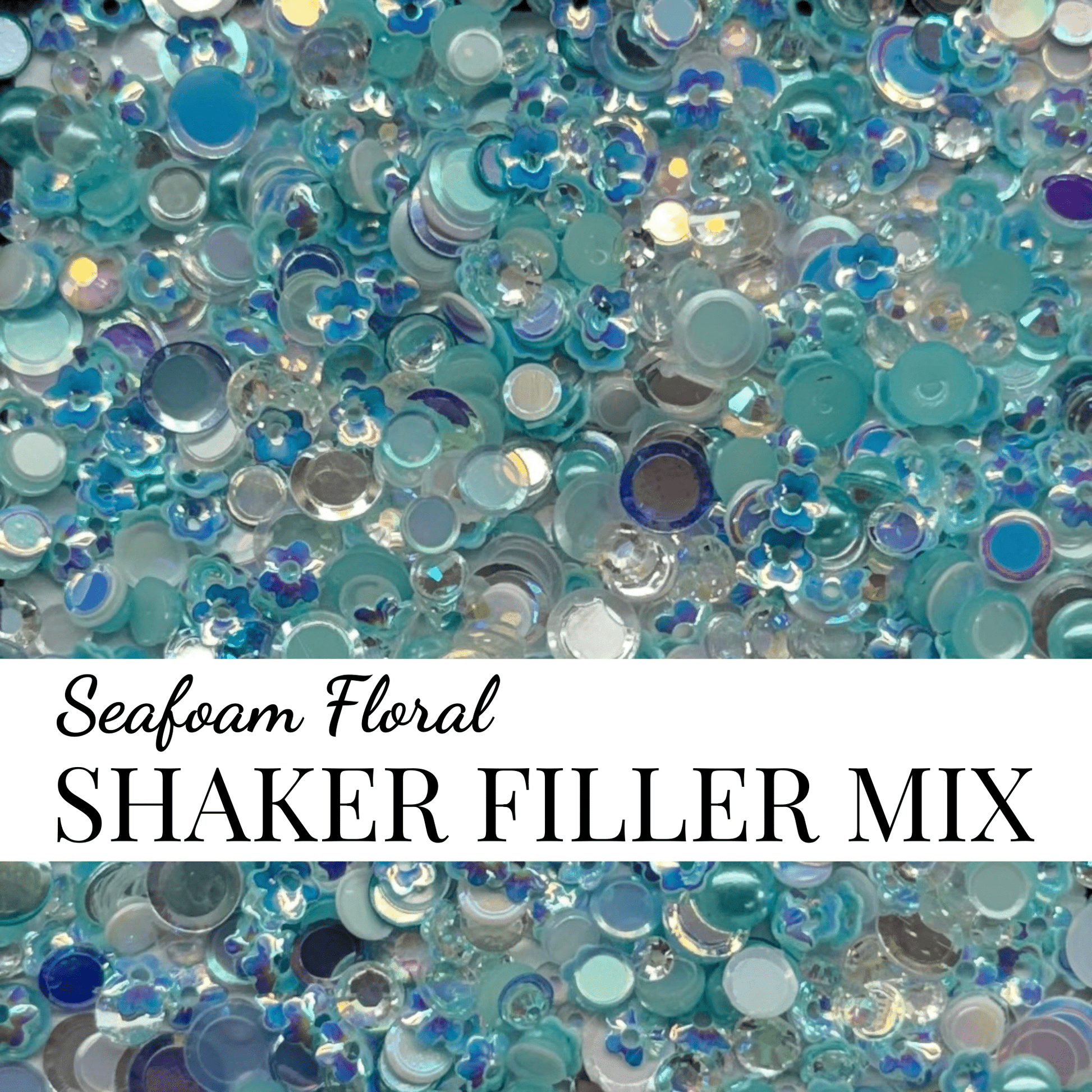 SHAKER FILLER MIX - FLORAL - CABOCHON